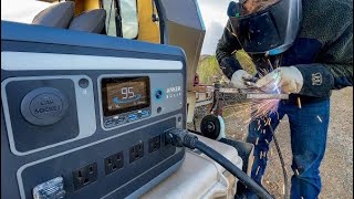 Can the tiny Anker SOLIX C1000 run my WELDER?!