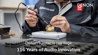 Inside Denon: 116 Years of Turntable History