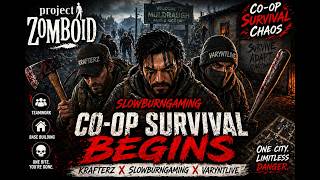 Day 4 and the Horde Finds Us - Project Zomboid
