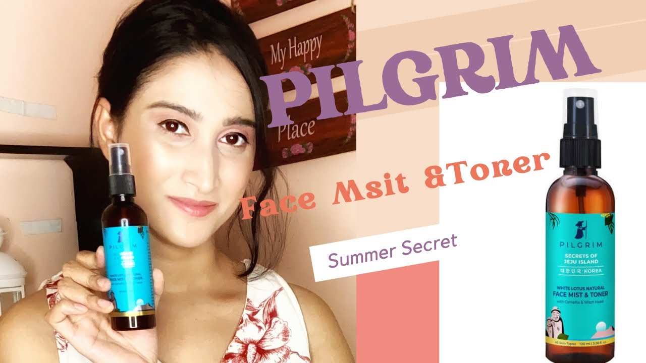 Pilgrims face mist and toner review Face mist vs Face toner YouTube