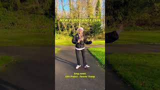 Beautiful hot girl dance shuffle 90s Eurodance hit party club anthem