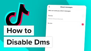 How to Disable DMs on Tiktok by Digitut 380 views 2 years ago 1 minute, 46 seconds