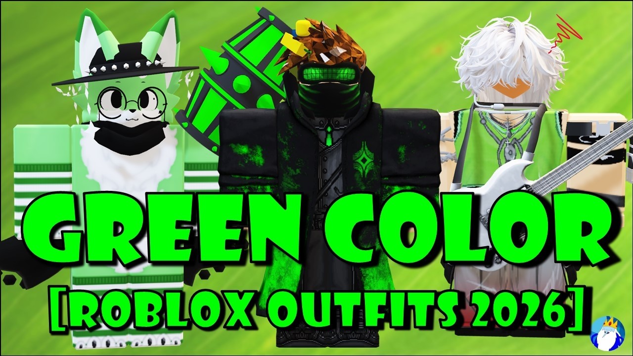 Green Roblox Outfits That Stand Out In 2026 YouTube 