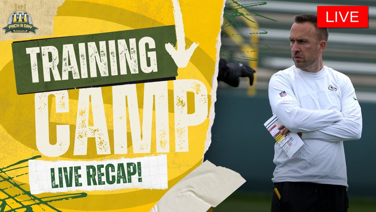 LIVE Packers Training Camp Day 6 Reactions!!!