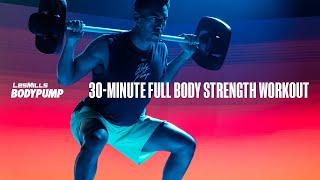30-Minute At-Home Strength Training Workout | BODYPUMP | LES MILLS X REEBOK NANO SERIES
