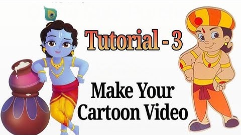 How to create Cartoon video/Plotagon Tutorial -3/Create Cartoon Video(Hindi,Bengali,English)