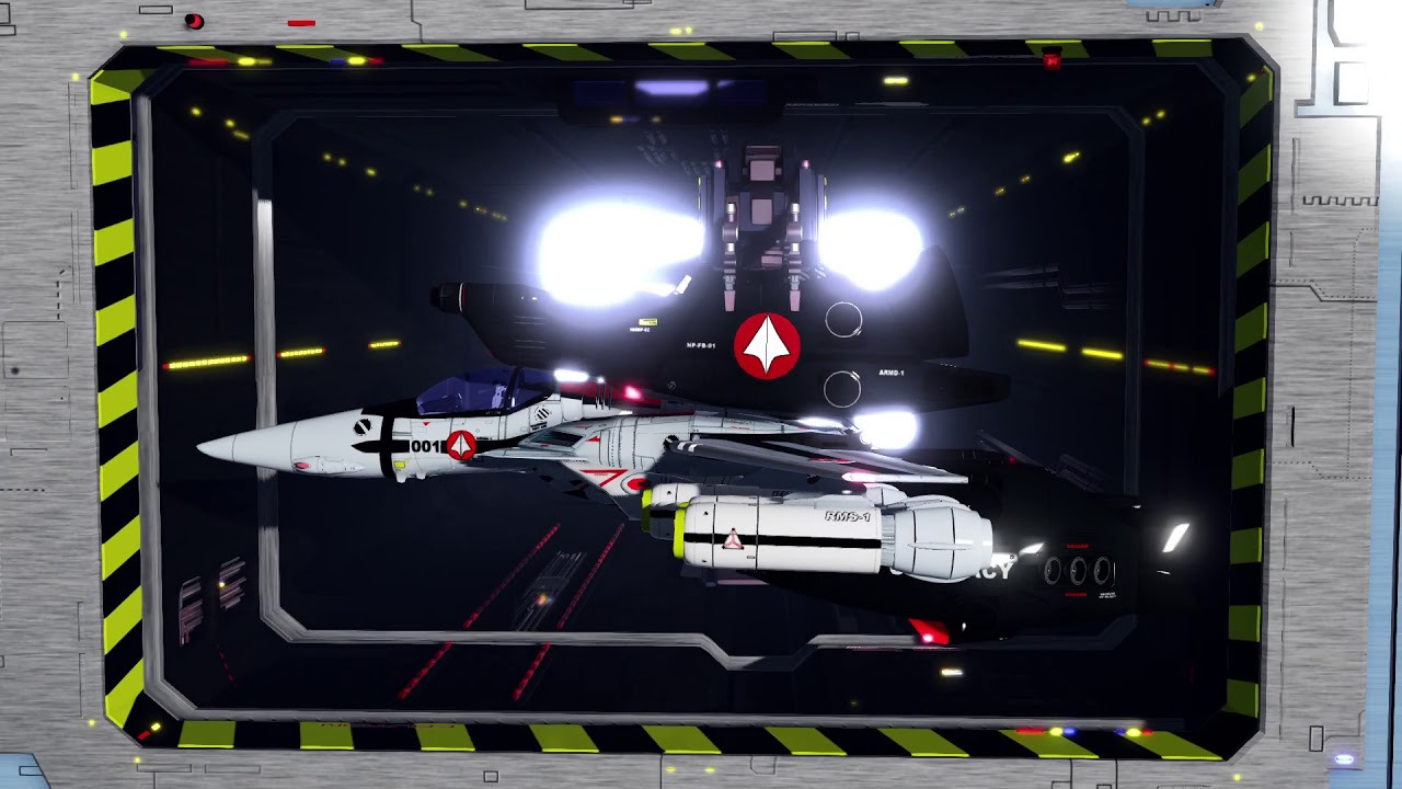 マクロス VF-1発艦 試作からテスト版に昇格。MACROSS VF-1(VF-1-25