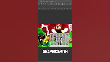 How To Make Thumbnail Like @GamerFleet @DynamicxGamer In PC  #shorts  #minecraft #photoshop
