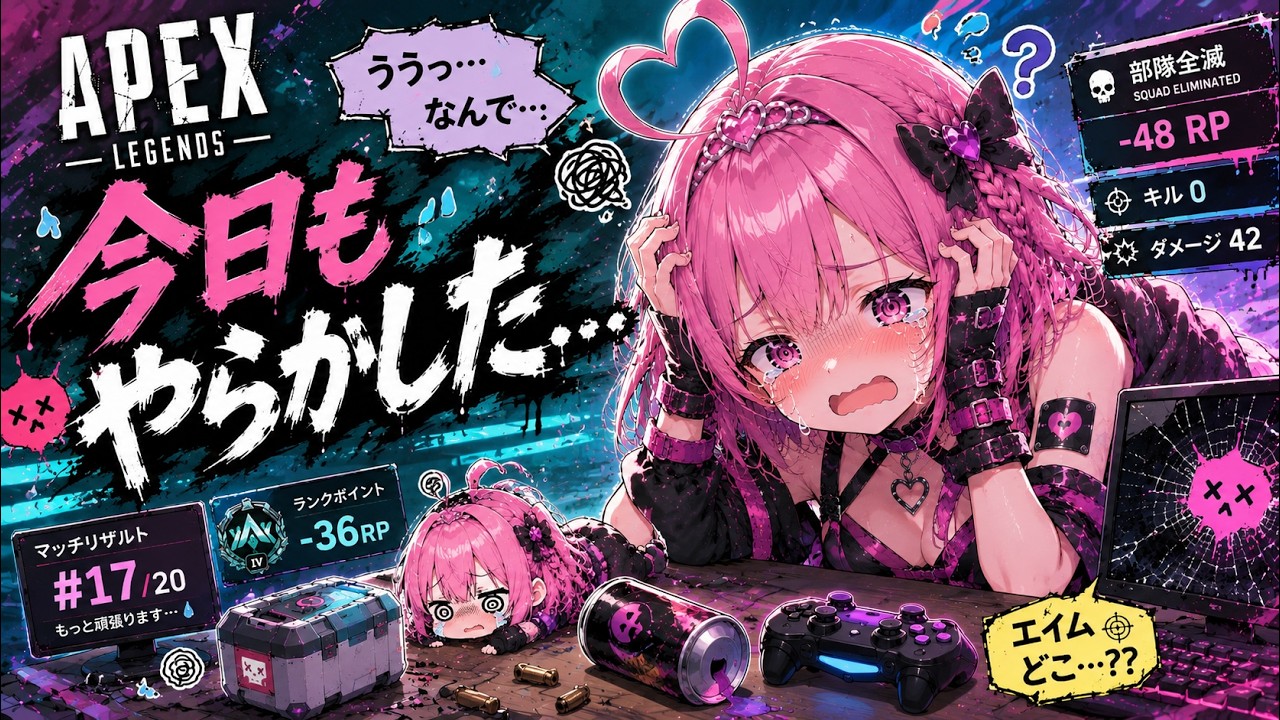 初見コメ待ち☆参加型APEX ~ carが一番強いと思うんだ ~【おさんぽAPEX】 #ApexLegends #Apex参加型 #apex女子