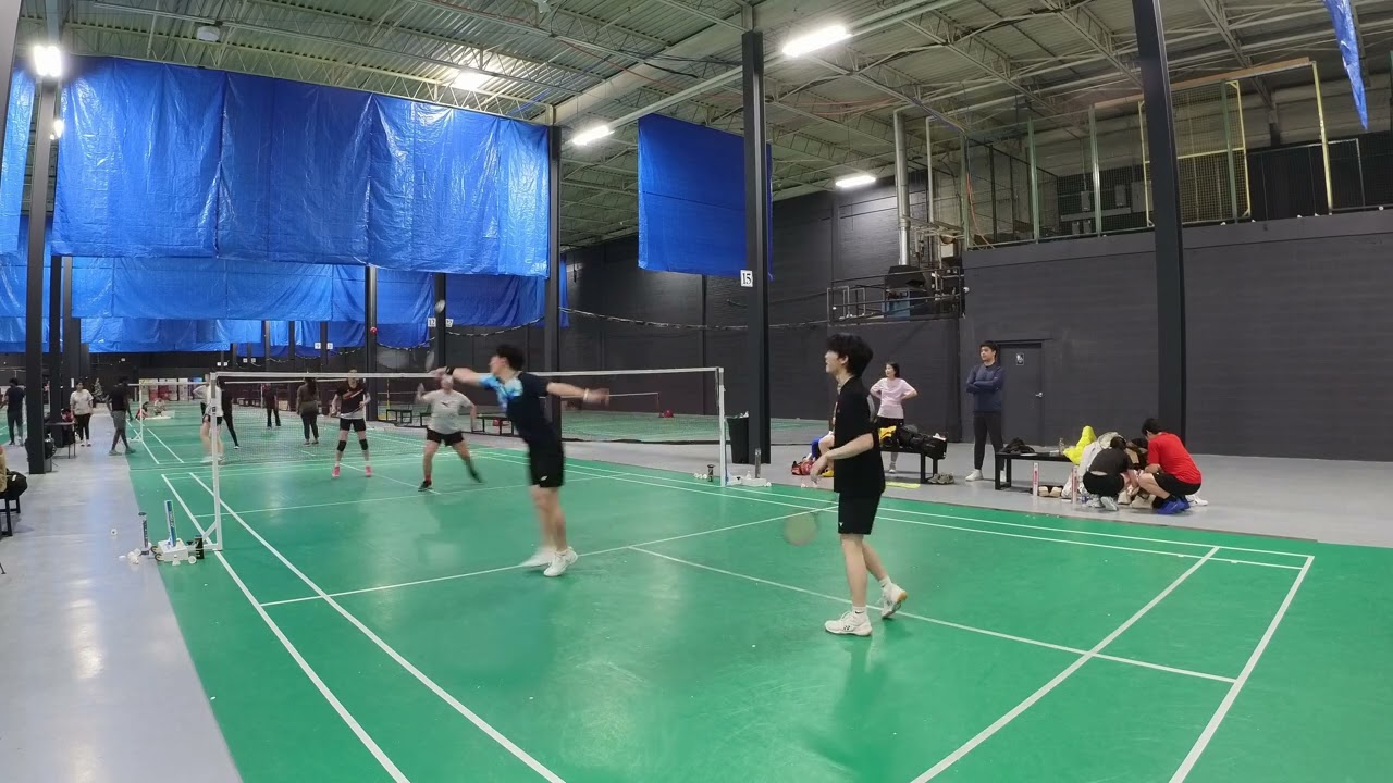 Badminton at TOR| Richard/Patrick v  Cynthia/Agnes |