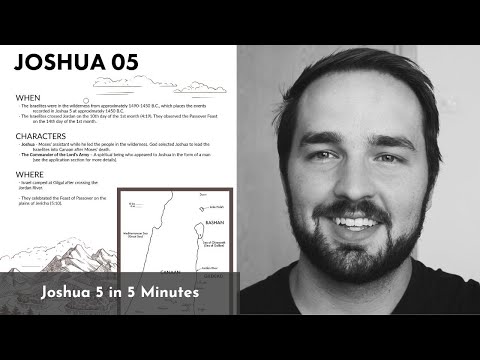 Joshua 5 Summary 5 Minute Bible Study
