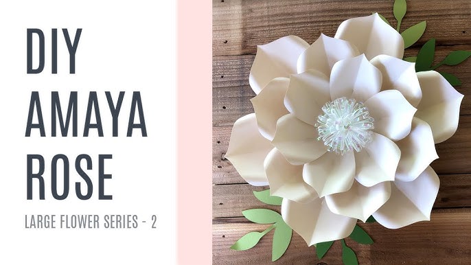 Paper Flower Bouquet Tutorial Video – The 12x12 Cardstock Shop