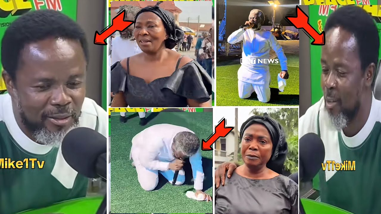 Dank Kwaku Yeboah Of Peace Fm F!R£S🔥Lumba Wife Akosua Serwaa & Papa Shee For Organizing 2nd Funeral 