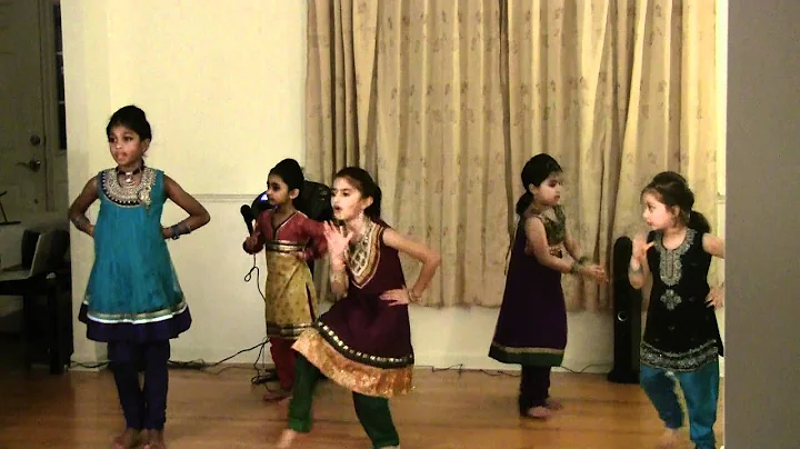 Anvitha dance in Quarry cove New year party 2011 v...