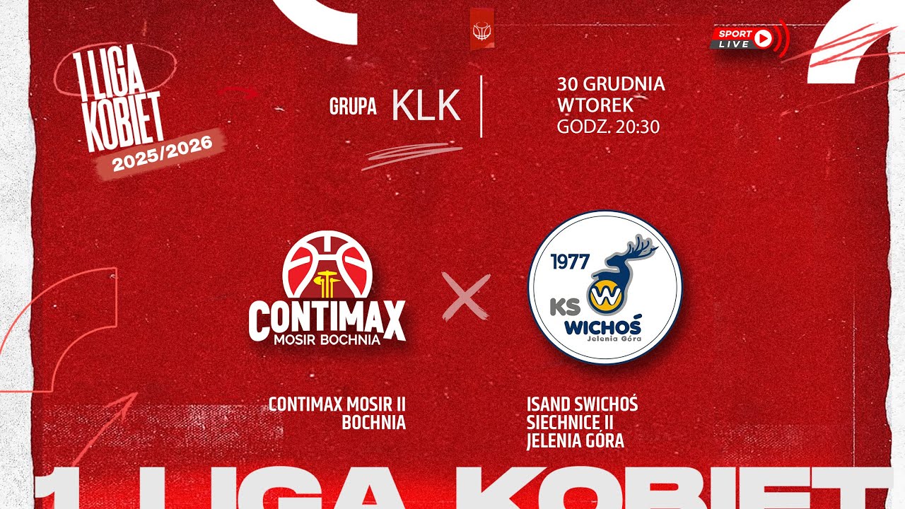 Contimax MOSiR II Bochnia - Isands Wichoś Siechnice II Jelenia Góra (KLK)