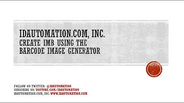 How to Create IMB (Tracing) using the Image Generator