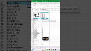 Vlookup Pro Beginners Level Formula #excel #shortsvideo #exceltips #trick #vlookupfunction #vlookup