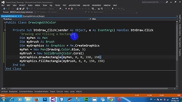 Managing Graphics Filling Shapes with Color VB NET 2012