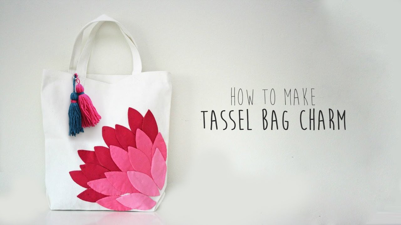 DIY: Tassel Bag Charm 