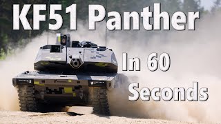 Everything You Need to Know About Rheinmetall&#39;s KF51 Panther Tank in 60 Seconds | #shorts