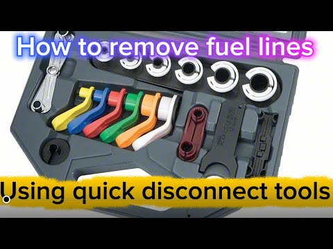 How To Use Fuel Disconnect Tool