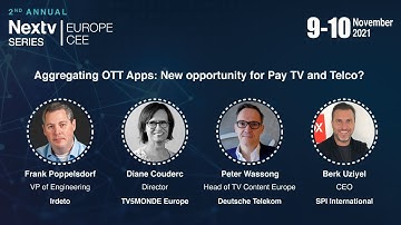 Nextv Series Europe - Aggregating OTT Apps: new opportunity for Pay TV and Telco?