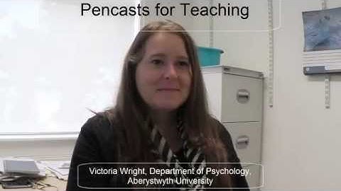 Using Pencasts for Teaching