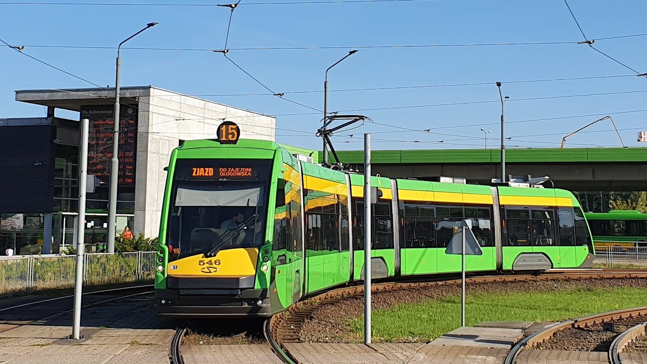 MPK Poznań - linia 15 | Solaris Tramino S105p #536