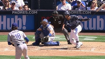 LAD@SD: Bethancourt breaks scoreless tie with RBI hit