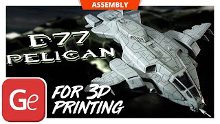 D77 Pelican 3D Printing Model | Assembly by Gambody