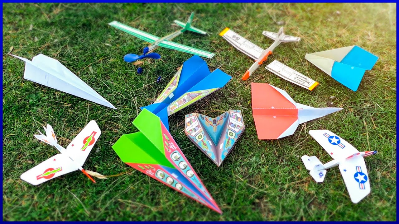 Aviones de papel profesionales ¿Merecen la pena? - YouTube
