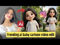 Trending AI Baby Dance Video Editing | Viral 3D Cartoon Dance AI Video Kaise Banaye