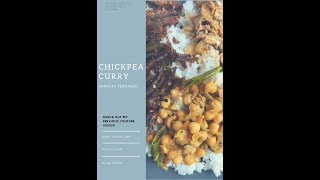 CHICK PEA CURRY - KADALA CURRY - COOKING WITH SHANU