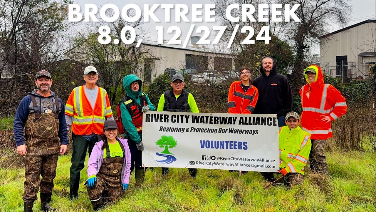 Brooktree Creek Cleanup 8.0, 12/27/24 - YouTube