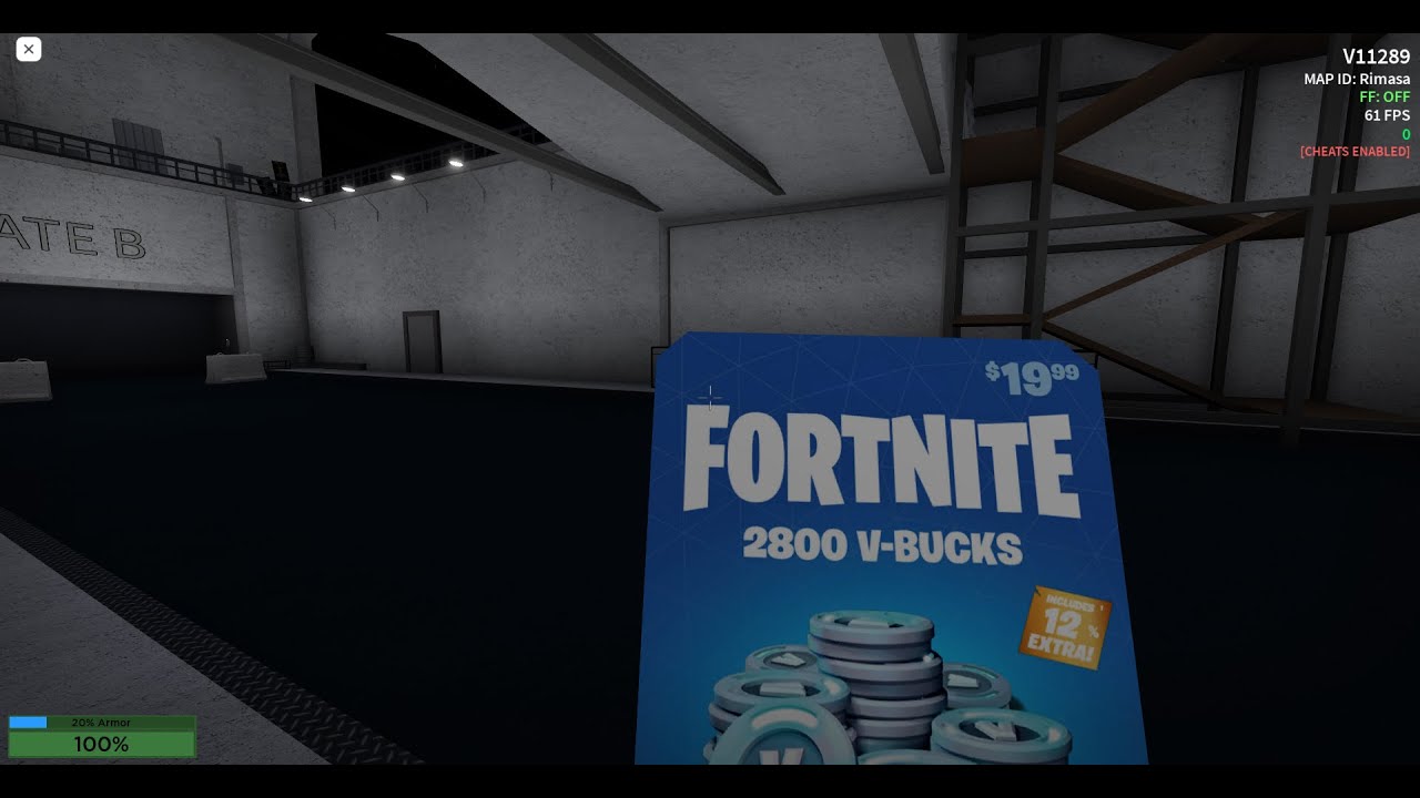 How To Get 19 Dollar Fortnite Card In Project : SCP Roblox