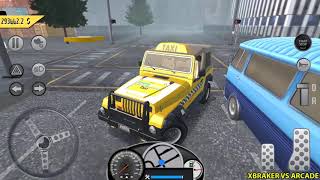 Real Taxi Sim 2018 - 4x4 Offroad Jeep Taxi Vehicle Android Gameplay screenshot 5