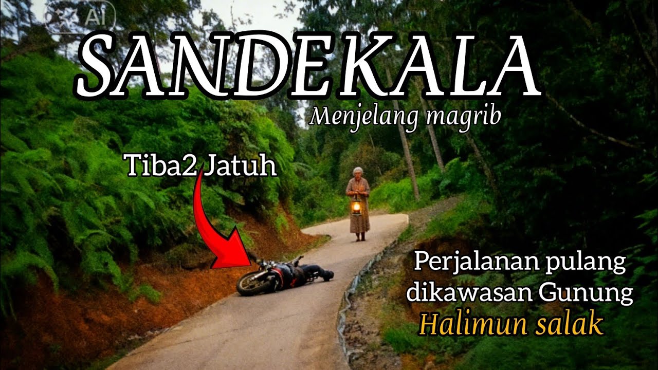 HAMPIR NABRAK TEBING,KAPOK LEWAT HUTAN DI MALAM HARI,