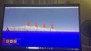 Sinking the Goliath in sinking simulator 