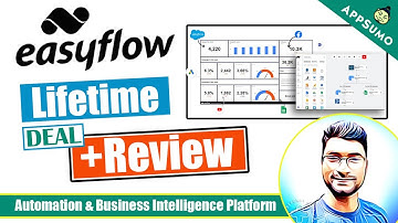 Easyflow Review: Appsumo Lifetime Deal & Demo Tutorial | Automation and Data Visualisation Platform