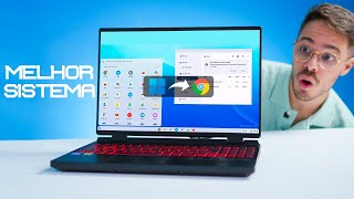 Instalei O Melhor Sistema Para Notebook Fraco Chrome Os