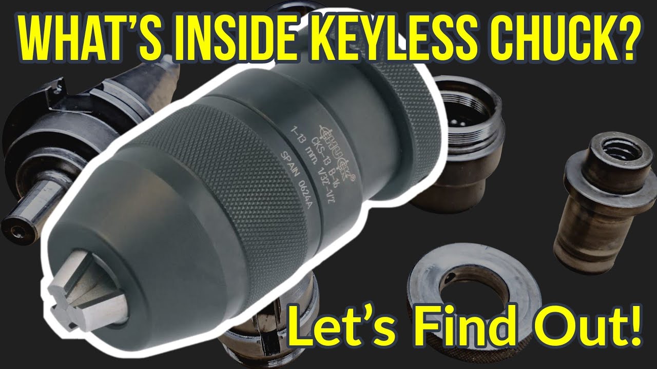 What's Inside a Keyless Drill Chuck, How To Take Apart and Re-Assemble