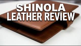 Shinola Bourbon Leather Large Journal Cover with Tab Review