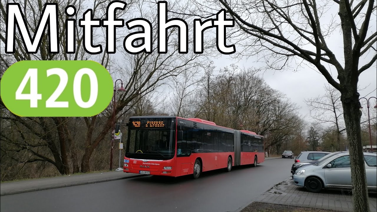 Mitfahrt MAN Lion s City G A23 Linie 420 S Neuenhagen Erkner mitfahrt-man-lion-s-city-g-a23-linie-420-s-neuenhagen-erkner