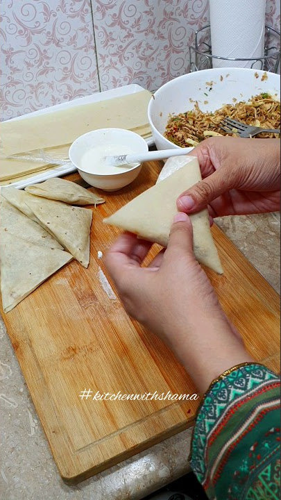 Samosa Folding | Ramadan Special 2023 #shorts #samosa #samosafolding