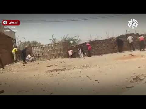 شاهد الأهالي في قرية التكينة بولاية الجزيرة السودانية يصدون هجوم قوات الدعم السريع على القرية