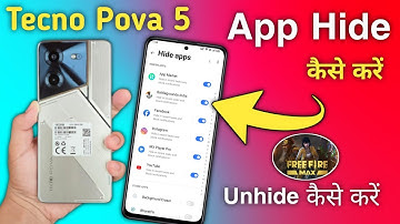 Tecno Pova 5 App Hide Kaise Kare, How to Hide Apps in Tecno Pova 5, Tecno Pova 5 Hide Apps, App hide