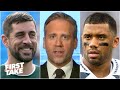 Max makes the case for Aaron Rodgers being NFL MVP over Russell Wilson so far | First Take