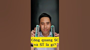 Phân biệt cổng quang SC và ST trên Switch công nghiệp bất kỳ #shorts