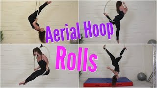 Fun Aerial Hoop Rolls | UNIQUE AERIALISTS