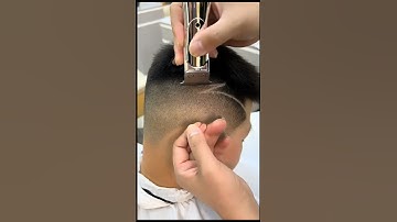 Tattoo vài nét tạo kiểu tóc cho bé trai vui Tết 💈🔥 #tattoohair #tongdocattoc